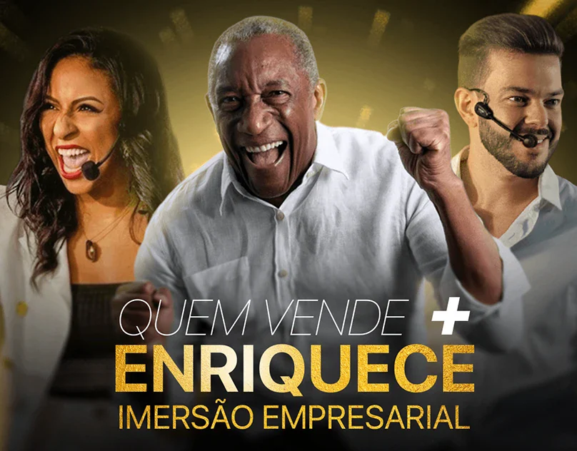 Capa completa do projeto Quem Vende Mais Enriquece